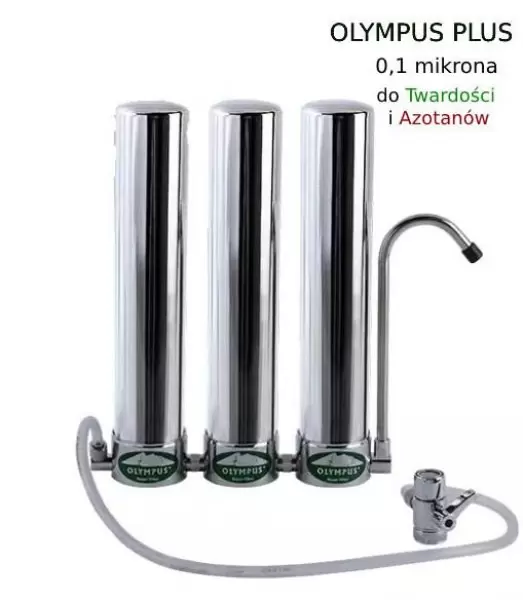 Filtr Trzykolumnowy, Nablatowy - Olympus PLUS z redukcją Twardości i Azotanów – 0,1μm
