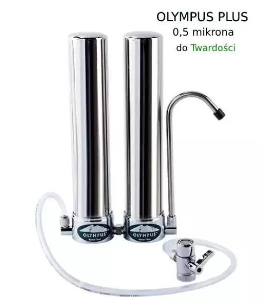 Filtr na blat w kuchni Olympus PLUS 0,5μm z redukcją Twardości
