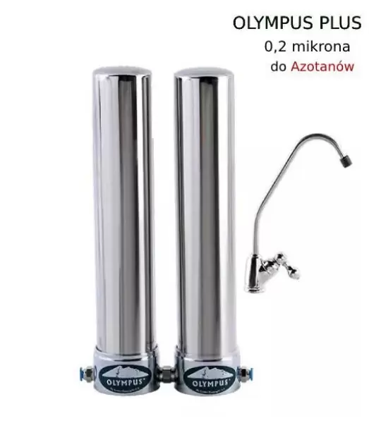 Antybakteryjny Filtr pod zlew -Olympus PLUS 0,2μm z redukcją Azotanów
