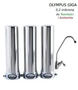Filtr pod zlew - Olympus GIGA z redukcją Twardości i Azotanów – 0,2μm