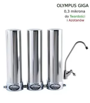 Filtr pod zlew - Olympus GIGA z redukcją Twardości i Azotanów – 0,3μm