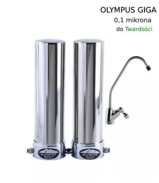 Filtr pod zlew -Olympus GIGA 0,1μm z redukcją Twardości i kamienia