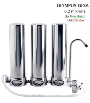 Filtr Trzykolumnowy, Nablatowy - Olympus GIGA z redukcją Twardości i Azotanów – 0,2μm