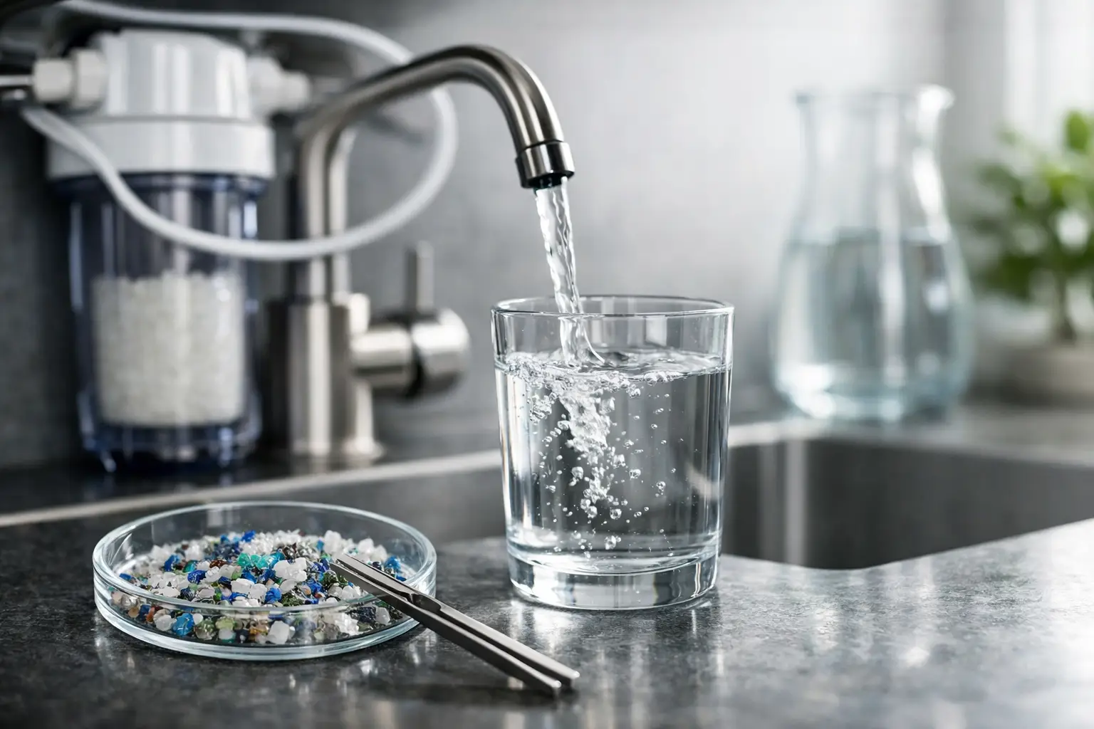 Filtr na mikroplastik w wodzie - jak wybrać?